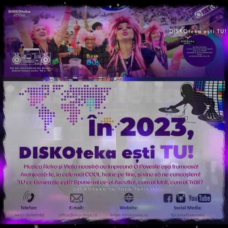 DISKOteka Festival se mută la Iași. Fosta capitală a țării devine capitala europeană a muzicii retro