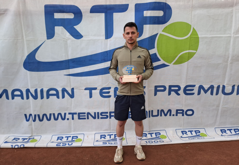 Gabriel Iordache a câștigat turneul de tenis RTP 50 SILVER CUP 2023