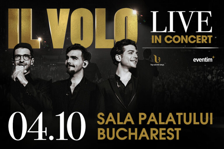 Il Volo revin în România pe 4 octombrie pentru un concert de senzație la Sala Palatului