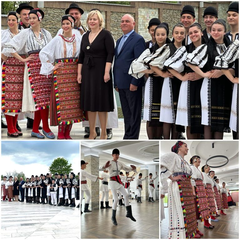 Orașul Novaci a găzduit proiectul cultural de promovare a folclorului în cadrul vizitei delegației din Croația