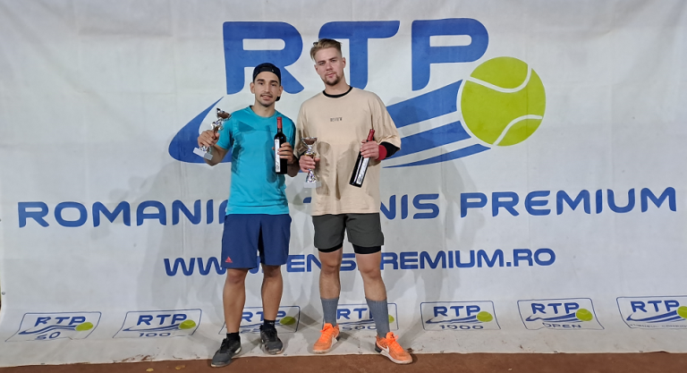 Andrei Gherasim și Gabriel Liahovici au câștigat ultimul turneu RTP de dublu masculin, din 2023